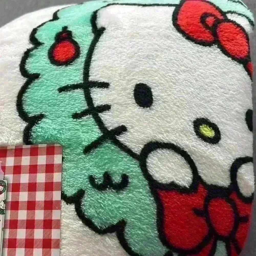 Hello Kitty Christmas Blanket Full / Queen wreaths bows holidays